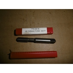 tap thrdfrm 3/8-16 btm ttn